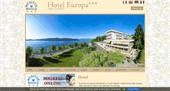 Desktop Screenshot of isprahoteleuropa.it